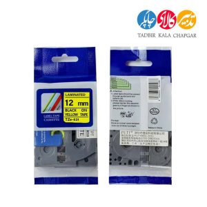 برچسب پرینتر لیبل زن برادر مدل TZE-631