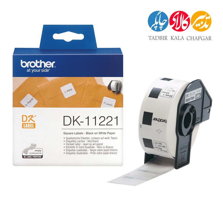 2 برچسب پرینتر لیبل زن برادر مدل DK-11221