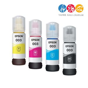 پک کامل جوهر مخزن اپسون مدل Epson 003